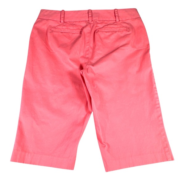 Talbots Women’s The Perfect Crop Collection Petite Bermuda Shorts – Pink Size 4P - Picture 2 of 14